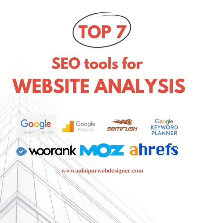 Top 7 SEO tools for website analysis