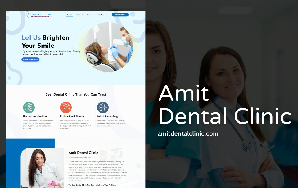 Dental Clinic Website Designer Udaipur