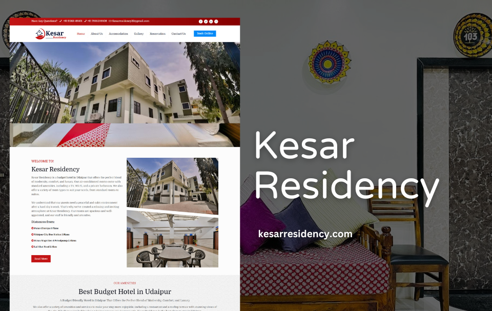 Home Stay Website Designer Udaipur