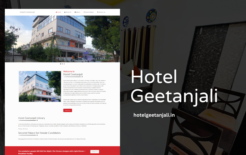 Hotel Website Designer Udaipur