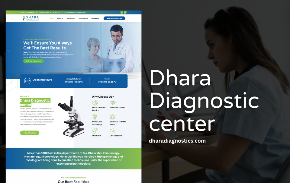 Pathology Lab Website Designer Udaipur