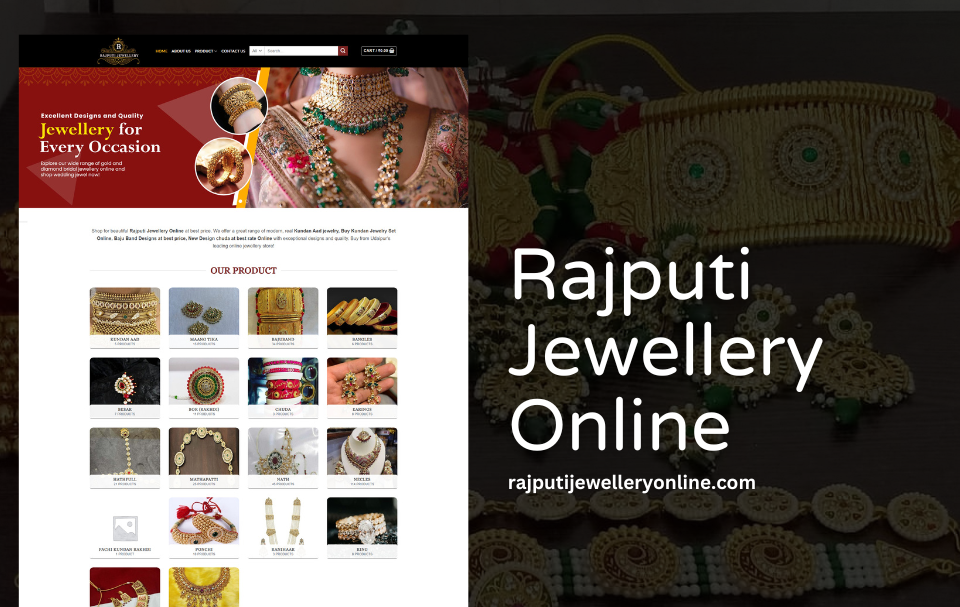 Rajputi Jewelry Website Designer Udaipur