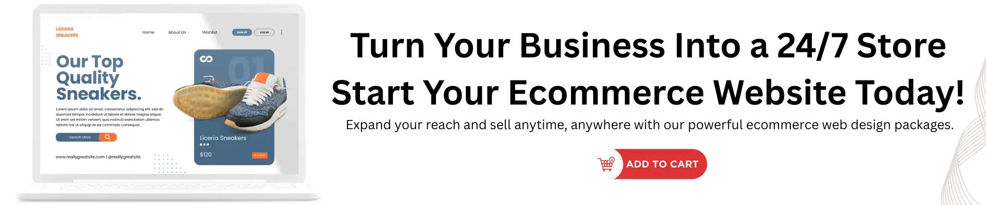 ecommerce website design packages
