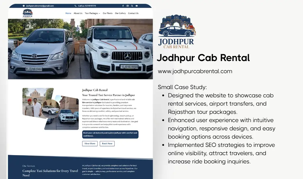 Jodhpur Cab Rental